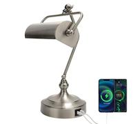 ZR98US Adjustable Desk Lamp with Eye Protection Function - Black Sand Nickel