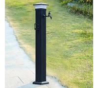 ZR98US Aluminum Garden Water Column, Antifreeze Faucet Dispenser for Outdoor Irrigation and Washing - Water Feature Fountain