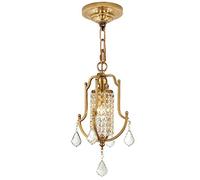 ZR98US American Country Chandelier Pure Copper Romantic Villa Living Dining Room Droplight Bedroom Study Ceiling Hanging Lamp Device