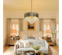 ZR98US American Pendant Diamond Crystal Chandelier