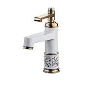 ZR98US Bathroom Basin Faucet Kitchen Basin Faucet Bathroom Basin Faucet Single Lever Mixer Hot and Cold Water Basin
