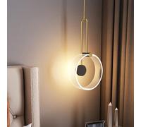 ZR98US Bedroom Industrial Luxury Pendant Light Living Room Background Wall Decoration Hanging Lamp Fashionable and Textured, Chandelier