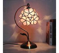 ZR98US bedrooms Lamps for Living Room Tulip Petal Iron Art Platform Light Bedside Warm Bedroom Table Lamp Cafe Desk Desktop Desk(Color:A,Size:Button)