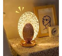 ZR98US bedrooms Lamps for Living Tulip Flower Table Lamp Bedroom Room Decoration Light Luxury High -Level Sense Atmosphere Light(Color:A,Size:Touch Switch)