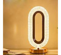 ZR98US bedrooms Lamps for Living Tulip Flower Table Lamp Bedroom Room Decoration Light Luxury High -Level Sense Atmosphere Light(Color:A,Size:Touch Switch)