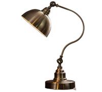 ZR98US Bedside Adjustable Angle Creative Nightstand with Metal Lampshade Retro Light Desk Lamp Table Lamps For Living Room Color Remote Control Switch