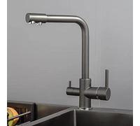 ZR98US Black Copper Bathroom Mat Super Long Cold Water Used In Sink Basin Faucet Outdoor Mop Kr