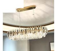 ZR98US Chandelier Post- Light Luxury Atmospheric Crystal Creative Fashion Restaurant Bedroom High-End Living Room Lamp