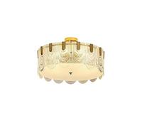 ZR98US Chandeliers American Light French Retro Living Room Medieval Atmosphere Glass Chandelier Villa Restaurant Net Red Bedroom Lamp