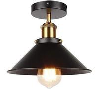 ZR98US Chandeliers, Industrial Retro Wrought Iron Single Head Light American Country Ceiling Lamp Restaurant Kitchen Bar, Chandelier