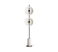 ZR98US Corner White Standing Home Deco Marble Reading Lamp Light Floor Lamps for Living Room