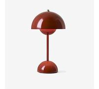 ZR98US Desk Lampe de Chevet Night Mushroom Solid Wood Table Lamp Touch Bedroom Bedside Lamp(Color:F,Size:)
