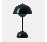 ZR98US Desk Lampe de Chevet Night Mushroom Solid Wood Table Lamp Touch Bedroom Bedside Lamp(Color:F,Size:)