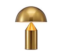 ZR98US Desk Lampe de Chevet Night Mushroom Solid Wood Table Lamp Touch Bedroom Bedside Lamp(Color:F,Size:)