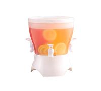 ZR98US Drink Dispenser 4.5L Cold Kettle with Faucet Ice Water Cool Bucket Food-Grade PP Water Bottle Refrigerator Ice Water Pot Home Supplies Easy Dispensing