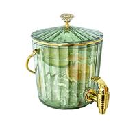 ZR98US Drink Dispenser Acrylic Refrigerator Cold Kettle with Faucet Bucket Cold Kettle Drink Bucket Ice Bucket Beer Ice Bucket Easy Dispensing
