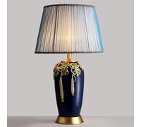 ZR98US for Bedroom lampsAll Copper American Ceramic Table Lantern Cape Corner a Few Lamp Master Bedside Lamps(Color:D,Size:)