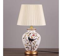 ZR98US for Bedroom lampsAll Copper American Ceramic Table Lantern Cape Corner a Few Lamp Master Bedside Lamps(Color:D,Size:)