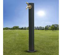 ZR98US Freestanding Garden Water Column, Decorative Fountain Water Dispenser, Courtyard Faucet Post for Garden Irrigation and Washing