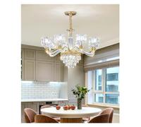 ZR98US French American Living Room Bedroom Lights Crystal Chandelier