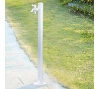 ZR98US Garden Water Column, 304 Stainless Steel Outdoor Faucet Dispenser Hydrant Water Feature Fountain
