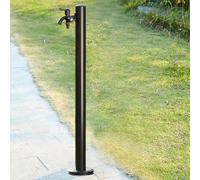ZR98US Garden Water Column, 304 Stainless Steel Outdoor Faucet Dispenser Hydrant Water Feature Fountain