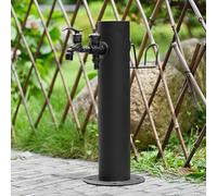 ZR98US Garden Water Faucet, Freestanding Hose Stand with Decorative Water Feature, Fountain Water Dispenser for Garden Irrigation and Washing