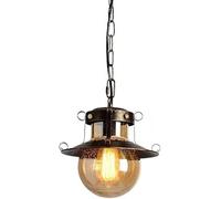 ZR98US Glass Hanging Lamp, Source Iron Art Industry Pendant Light, Retro Chandeliers, Chandelier