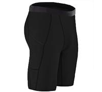 ZR98US Heren Sport Shapewear Shorts laag getailleerde Body Shaper, strakke dij afslankende onderbroek Butt Lifter Boxer Brief