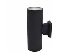 ZR98US Lamp Black Add White Minimalist Iron Wall Lights Compatible with Bedroom Bedside TV Background Rotatable Sconces, Chandelier