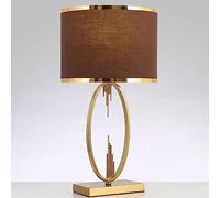 ZR98US Lamps for Bedroom American Table Lamp, Home Decoration Bedside Lamp(Color:C,Size:Button)