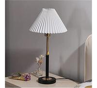 ZR98US Lamps for Living Room Girl Creative Warm and Romantic Nordic Household Lamps/Pleated Table Lamp Bedroom Bedside