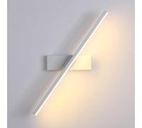 ZR98US Linear Light, Creative 350 Degree Swivel Adjustable Lantern for Kitchen Island Living Room Wall (Black,40cm/15.7in)