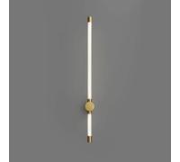 ZR98US Linear Strip, Long Tube Lights Iron Body Acrylic Lampshade Wall Lamp for Living Room Corridor Stairs(65cm/25.5in)