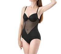 ZR98US Mesh Bodysuit Women Shape Wear Hip Lifting Corset Panties with Push Up Tight Waist Lingerie Slimming