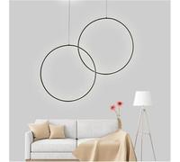 ZR98US Minimalist Lights Round Ring Circle Pendant Lamp Indoor Fixture Home, Chandelier