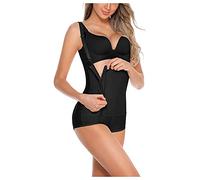 ZR98US Open Bust Bodysuit Woman Butt Lifter Body Shaper Tummy Control Shapewear Breathable Adjustable Removable Shoulder Strap