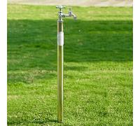 ZR98US Outdoor Faucet Anti-Freeze Stainless Steel Column Tap for Watering Flowers and Washing Cars