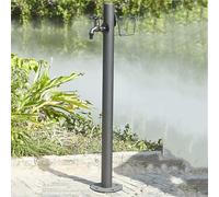 ZR98US Outdoor Faucet Anti-Freeze Vertical Water Pipe with Hook for Hose Connection - Ideal for Watering Flowers and Washing Cars