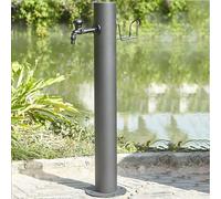 ZR98US Outdoor Faucet Anti-Freeze Vertical Water Pipe with Hook for Hose Connection - Ideal for Watering Flowers and Washing Cars