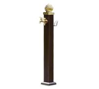 ZR98US Outdoor Vertical Garden Water Column - Freestanding Fountain with Floor Mounted Faucet for Patio/Backyard Irrigation (114cm)