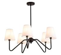 ZR98US PendantLight, Wrought Iron Living Room Personality - Industrial Style Chandelier Decorative Ceiling