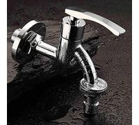 ZR98US Single Wall Mounted Brass/Chrome Chiller 1/2 Outdoor Pool Faucet for Garden Outdoor