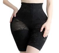 ZR98US Slimming Pants Lace Body Shapers with Zipper Double Control Panties Girdles Dress Butt Lifter High Waist Trainer