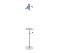 ZR98US Standing Corner Lamp with Shelves Elegant Lights Shelf Creative Metal Cute Light Floor Lamps For Living Room Color Blue Size 28