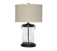 ZR98US Stylish Antique Bronze Table Lamp - Versatile Decor for Bedrooms and Workspaces