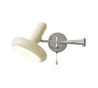 ZR98US Swing Arm Lamp, Iron Adjustable Angle Wall Light for Bedroom Living Room Corridor Porch Attic