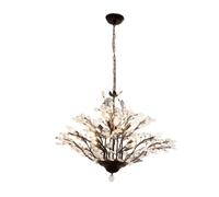 ZR98US Versatile Crystal Chandelier with Adjustable Chain for Living and Dining Room Decoration (6 Pieces Set)
