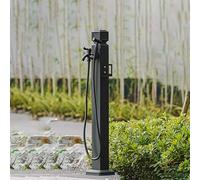 ZR98US Vertical Square Garden Hose Stand - Freestanding Water Column Faucet for Outdoor Irrigation and Washing, Ideal for Farm and Backyard Use