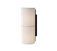 ZR98US WABI-sabi Fabric, Japanese Style Cylindrical Lamp Linen Lampshade Wall Light for Restaurant Clothing Bedroom